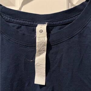 lululemon athletica Navy Long Sleeve Tee